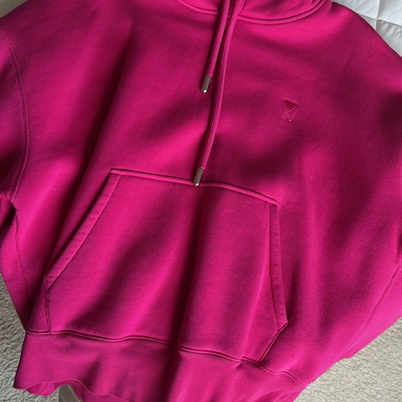 AMI Paris pink hoodie, size M, in great condition - Picture 14 of 14